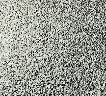 Clear crush aggregates.