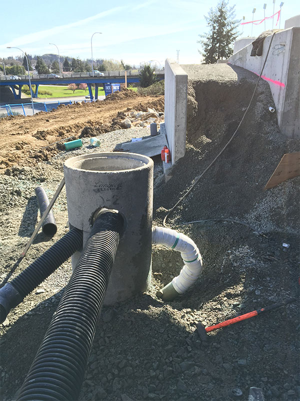 A construction site.